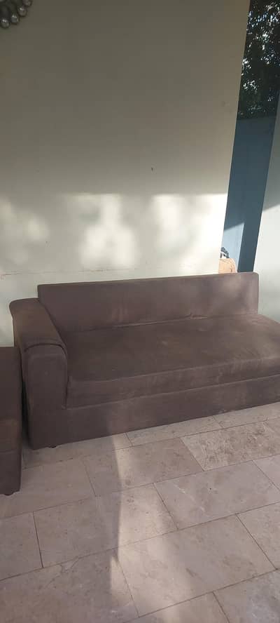 L shape 6 seater sofa set (9\10)