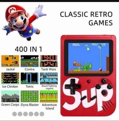 400-in-1 Classic Retro Handheld Gaming Console