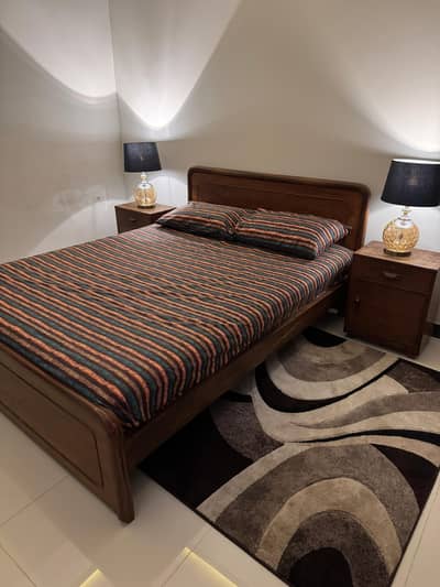 Bed+Side tables+ Free Matress