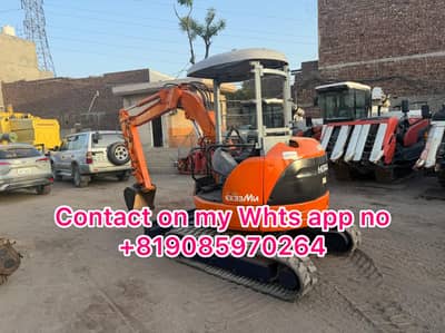 HITACHI EX33MU 3 Ton Mini Excavator | Fresh Japan Import | 5700 Hrs