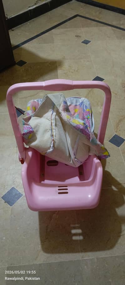 baby coat , cot