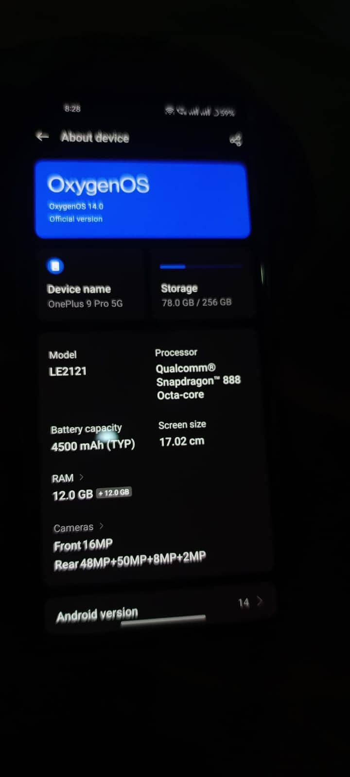 One Plus 9 Pro 2