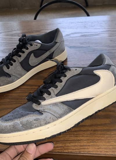 Nike Air Jordan 1 Low Travis Scott Reverse Phantom Grey [Eur 41]