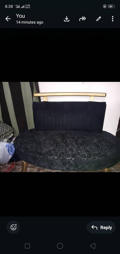 2 seater sofa just like new. .