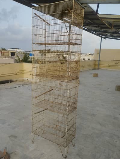 Nesting / Flying Cages Pinjra For Finches and Java Birds Whole Setup