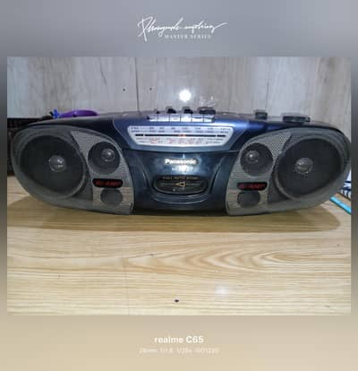 PANASONIC STEREO RADIO CASSETTE RECORDER