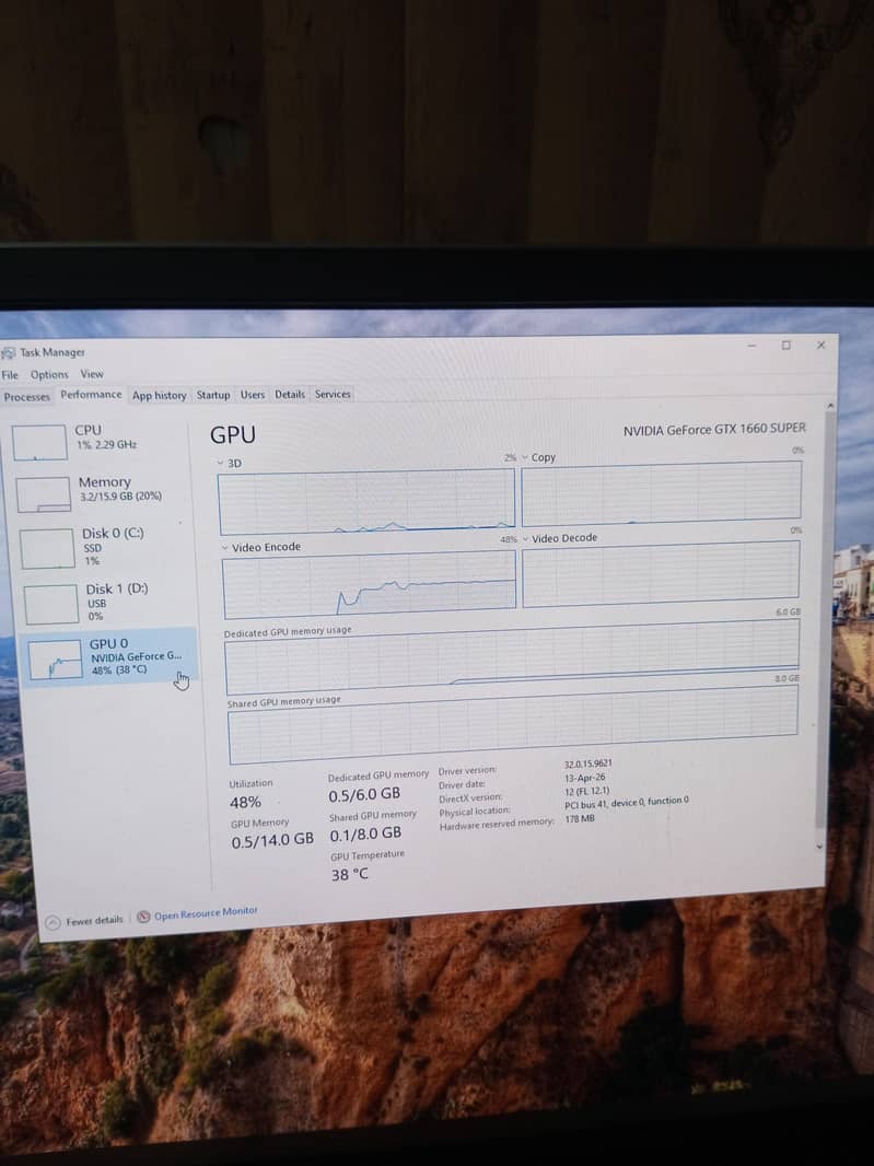 Gaming pc ryzen5 3600, 16gb ddr4, gtx 1660 super 2