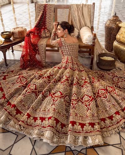 Faiza Saqlain Bridal Dress For Sale
