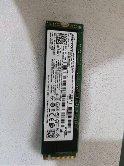 Orignal Micron 2200s NVMe 1TB (1224GB) SSD