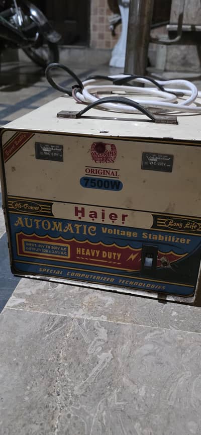 7500 Watt Haier 2 Ton Ac Stablizer