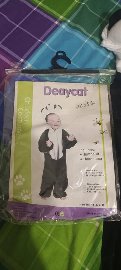 Velvet Panda Costume for Kids