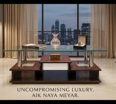heavy and branded coffee  table