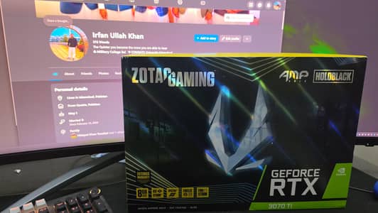 ZOTAC RTX 3070 Ti AMP Holo (Black)