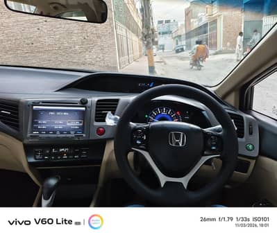 Honda Civic VTi Oriel Prosmatec 2013