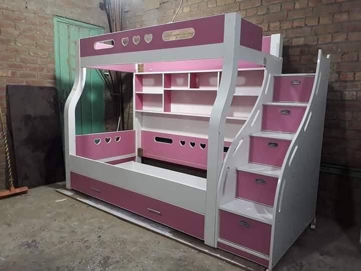 Solid Triple Beds 2