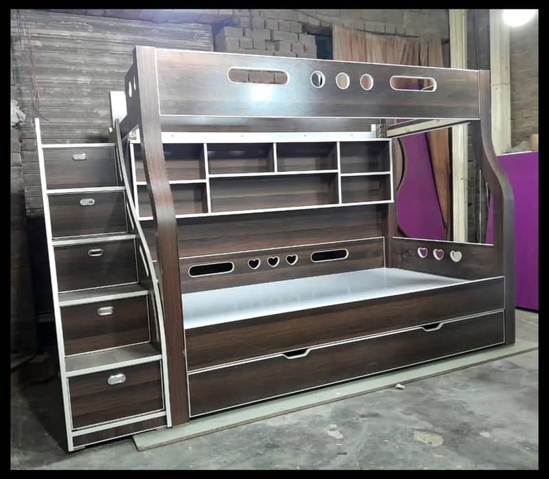 Solid Triple Beds 3