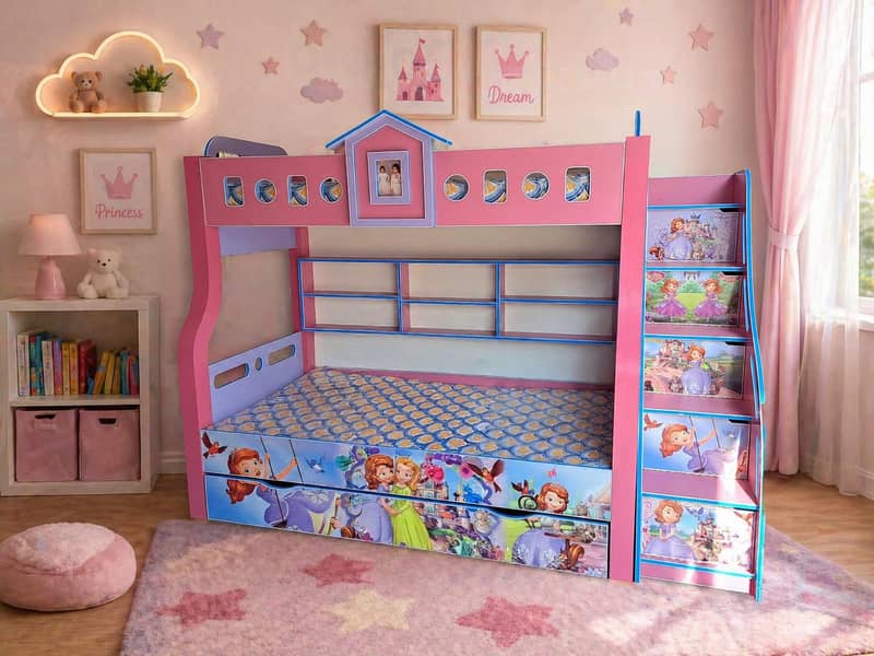 Solid Triple Beds 4