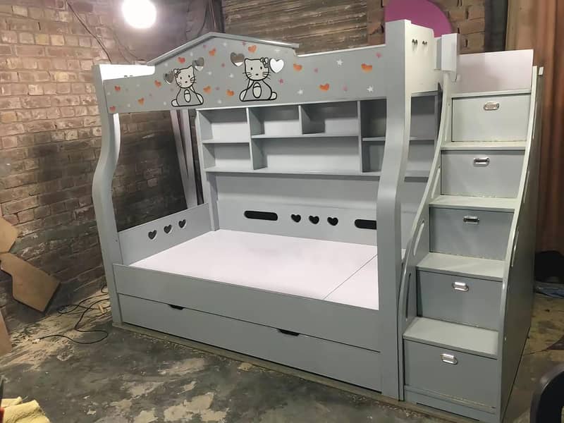 Solid Triple Beds 6