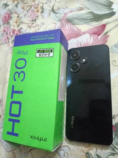 Infinix Hot 30 Play 10/10 Condition For sale in sialkot 03026682080