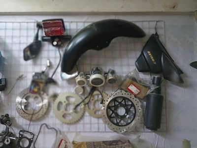 HEAVY BIKE SPARE PARTS LOT AVAILABLE FOR SALE