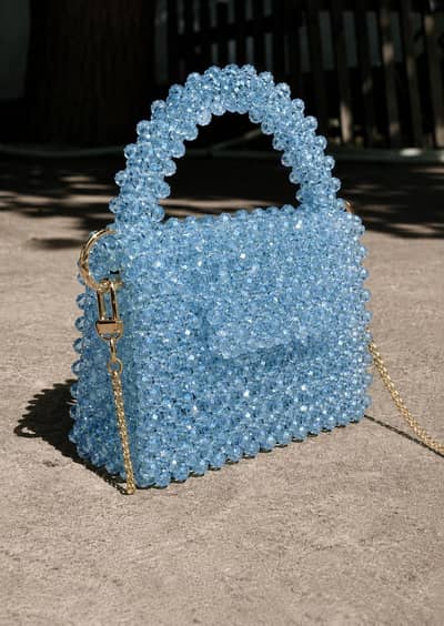 Stylish Party Wear Crystal Bag for womens