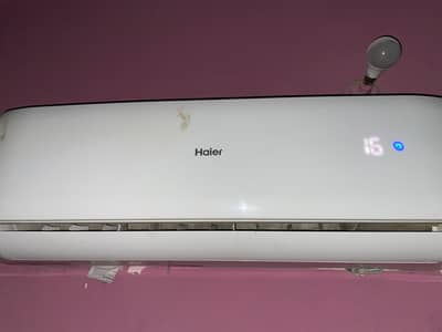 Haier AC 1 ton for sale near and clean condition.