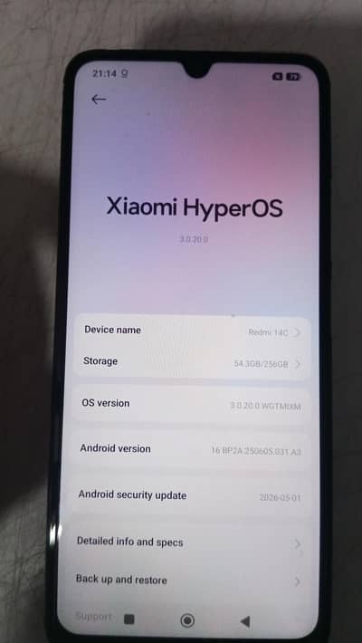 Xiaomi Redmi 14C Non PTA 8/256