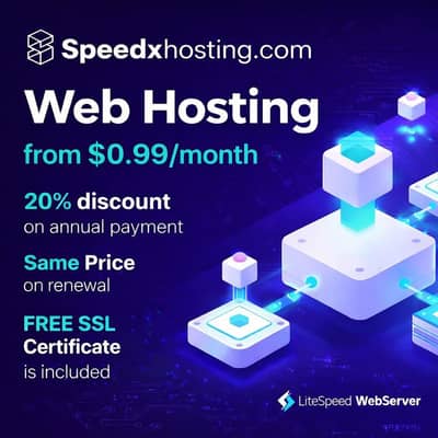 Get best web hosting in Pakistan, starting $0.99 per month