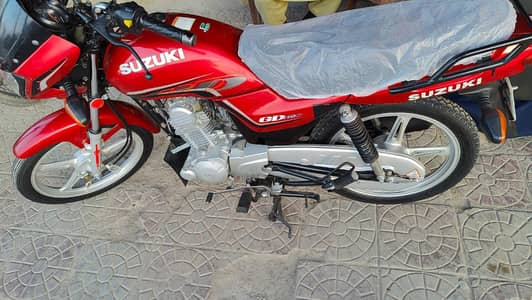 I am selling my Suzuki gd110s 2022 model Multan registered