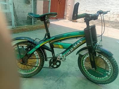 Golden Man bicycle