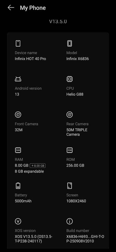 Infinix Hot 40 Pro