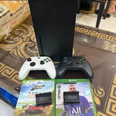 Xbox Series X With 2 Controllers