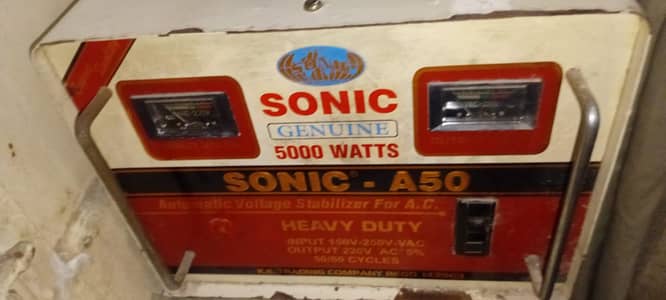 Sonic-A50 5000W Stabilizer