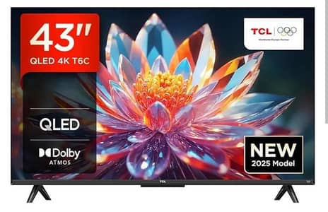 TCL 43 Inches Box Pack with full warranty and bill