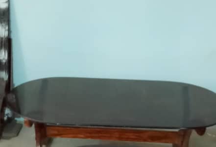 Glass table center table