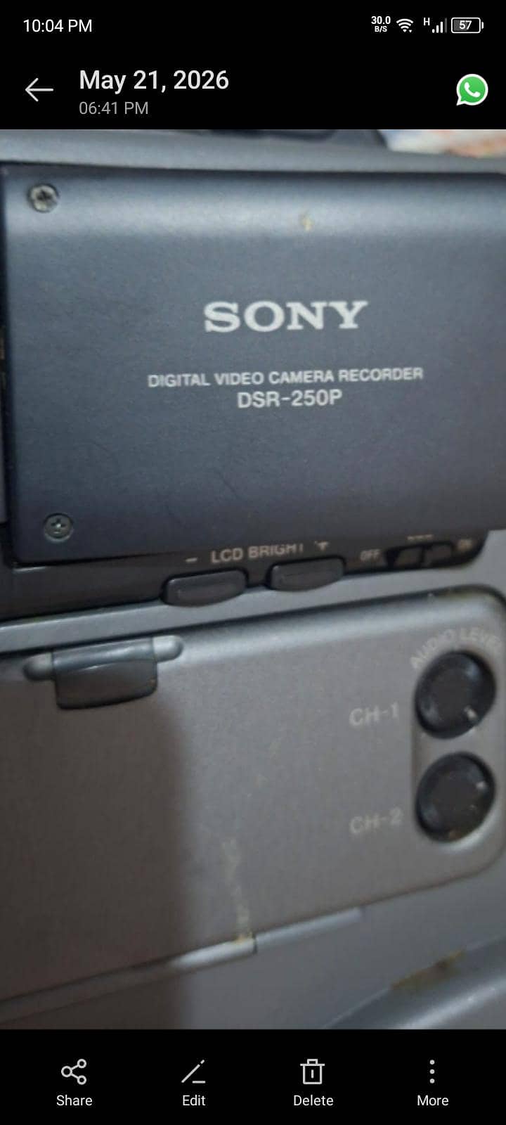 Sony Digital Camera 4