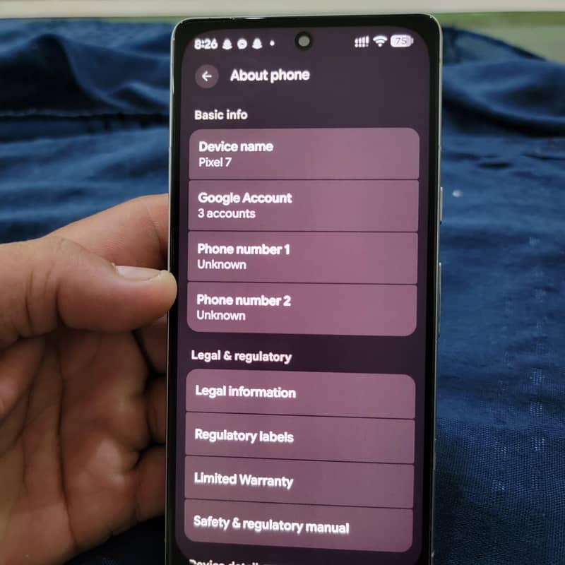 Google Pixel 7 5