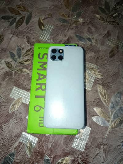 Infinix Smart 6 HD with box all original condition 10/10 urgent sell.
