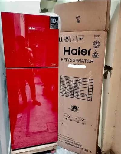 haier refrigerator medium size like new