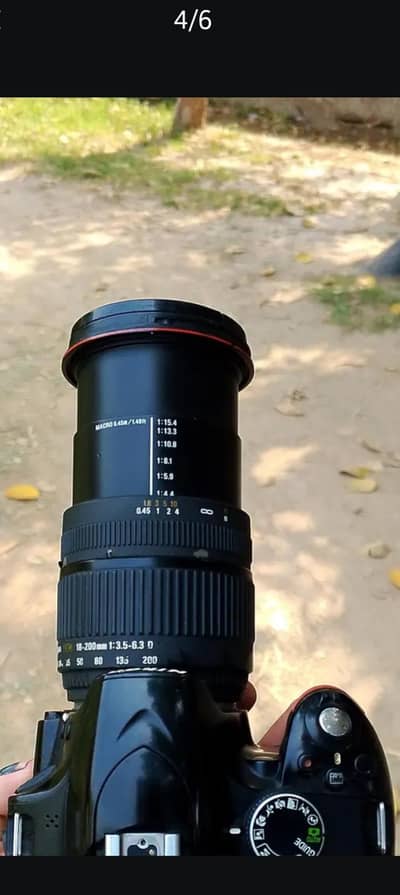 DSLR D3200 Nikon professional cemra. lanz 18.200mm