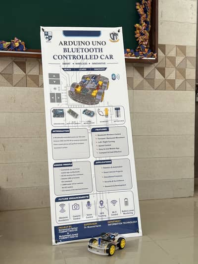 Arduino UNO Bluetooth controlled Car Project