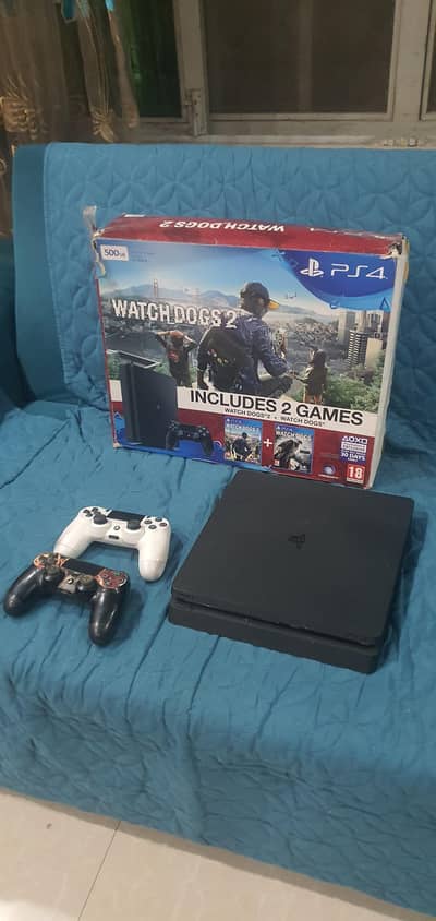 ps4 slim with box
