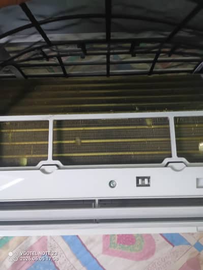 Haier de inverter 1.5 ton fresh condition