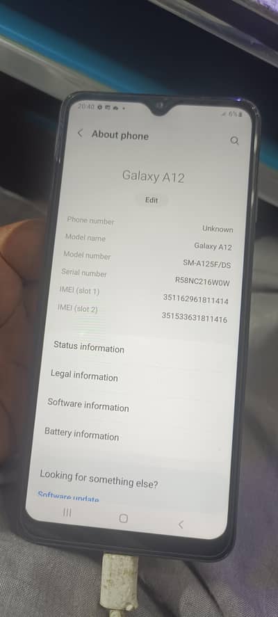 Samsung Mobile A12 4/128