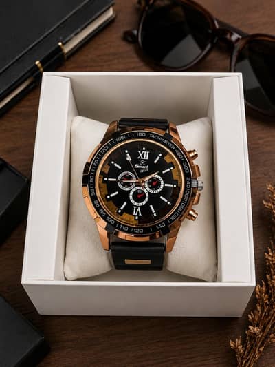 New sports luxury watch for men boys rubber strap. 03302462616