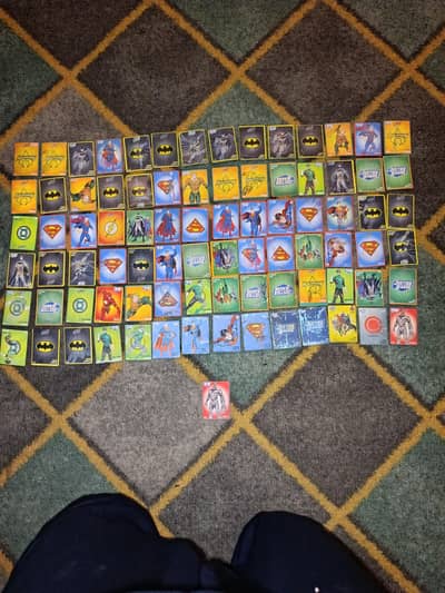justice league stickers 60+ (rare ones included)