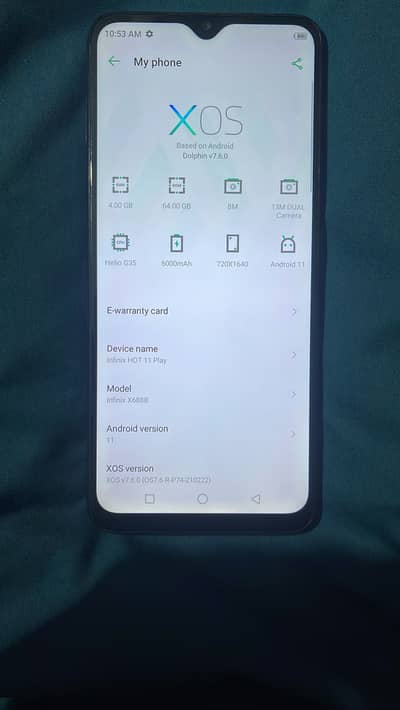 Infinix Hot 11 play