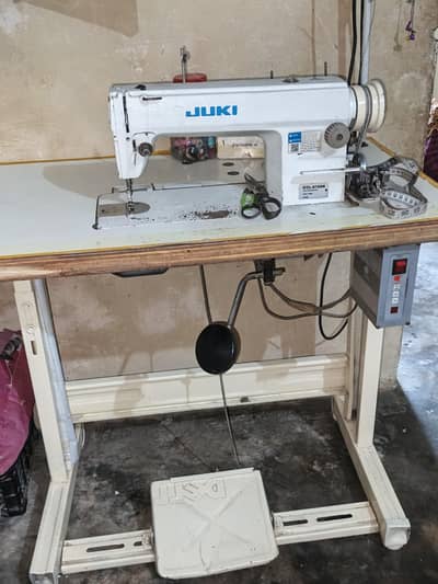 juki machine with sarbo moter. . .