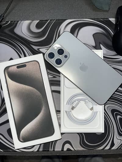 Apple iPhone 15 Pro Max 256 gb JV with box