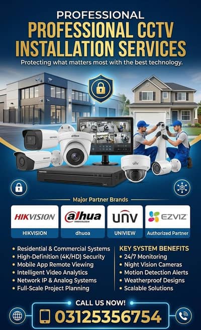 CCTV Cameras installation Services